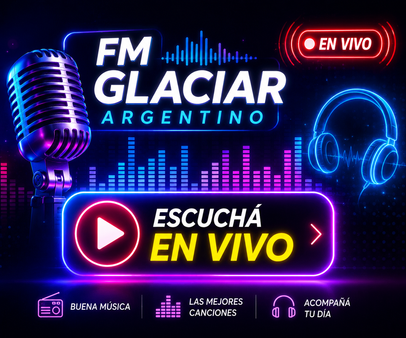 Escuchar FM Glaciar Argentino